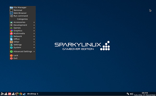 SparkyLinux GameOver Edition 5