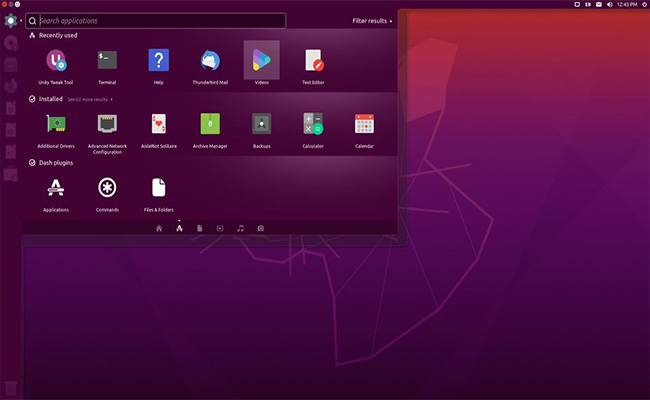 Unity Ubuntu 20.4